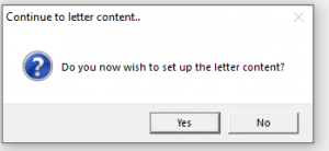 Letter Content