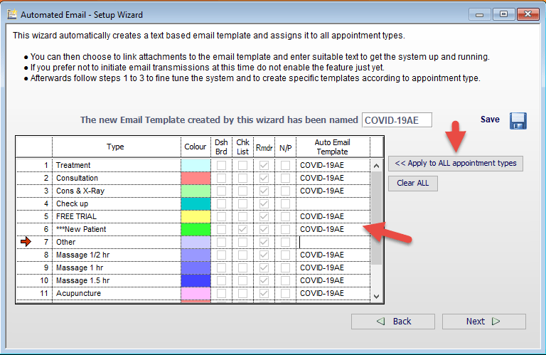 Covid 19AE applied to all